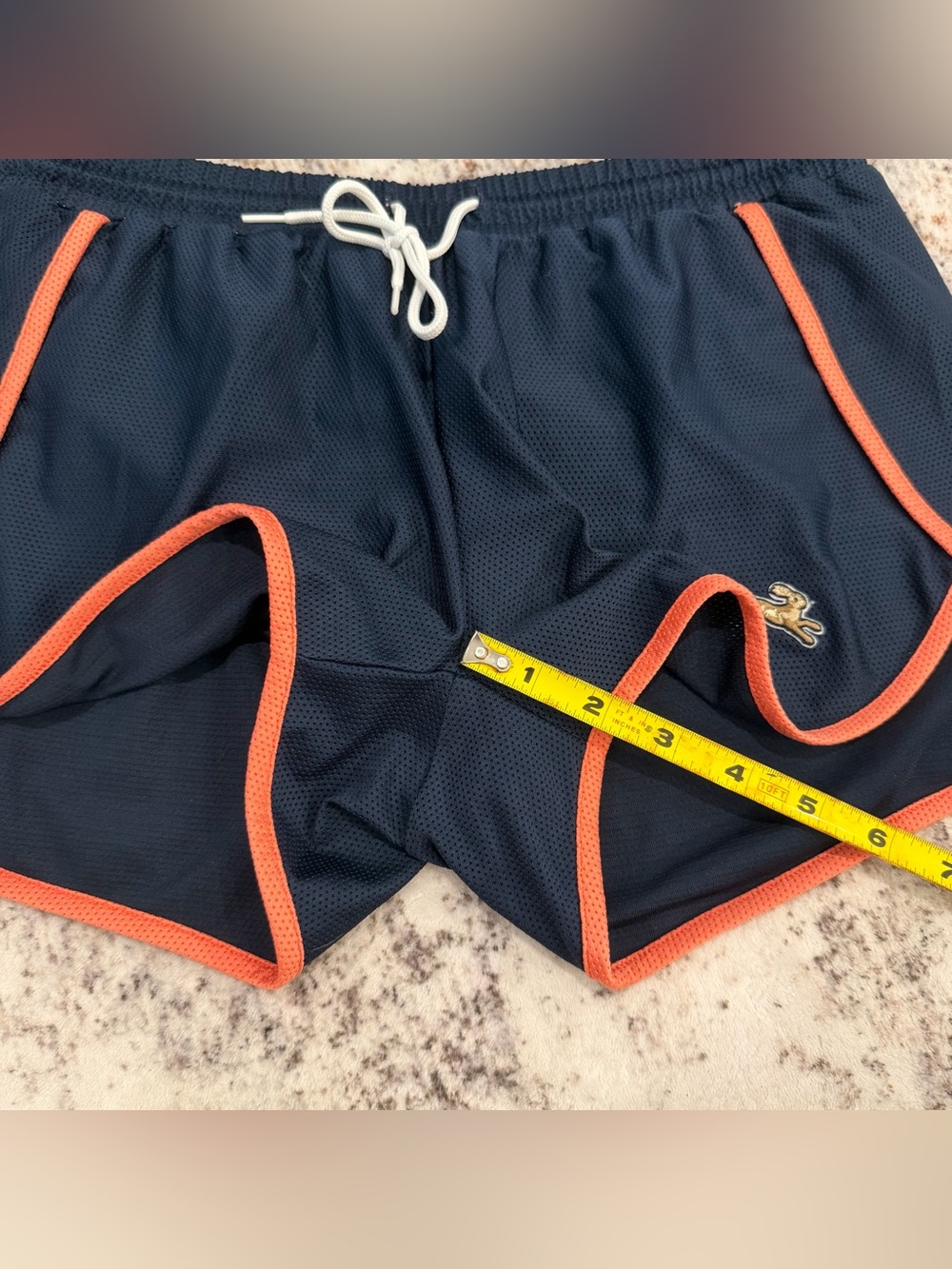 Tracksmith, Van Cortlandt Running Set, Shirt Shorts Coral Blue | W S / M - Picture 12 of 12